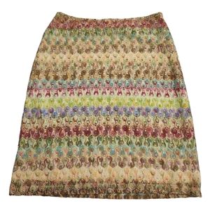 Y2K Knit Body Con Stretch Mini Skirt Size 6 Small